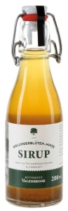 Holunderblüten-Minze Sirup - 200 ml Bügelflasche Holunderblüten-Minze Sirup - 200 ml Bügelflasche
