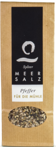 Sylter Meersalz & Pfeffer - 125 g Beutel Wird z. Zt. nicht produziert, kommt wieder Sylter Meersalz & Pfeffer - 125 g Beutel Wird z. Zt. nicht produziert, kommt wieder