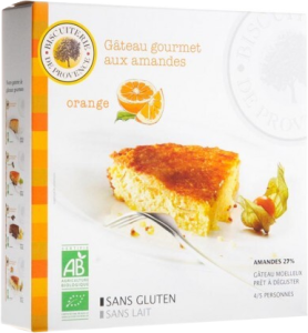 Mandelkuchen Orange - BIO - 225 g
