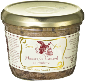Entenmousse mit Sauternes - 180g Entenmousse mit Sauternes - 180g