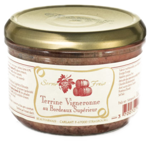 Winzerterrine mit Bordeaux Supérieur - 180 g Winzerterrine mit Bordeaux Supérieur - 180 g