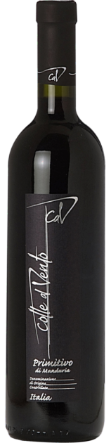 2022 Colle al Vento - Primitivo di Manduria - DOC - 0,75 L -  2022 Colle al Vento - Primitivo di Manduria - DOC - 0,75 L -