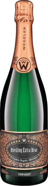 Gutssekt Wegeler - Riesling - Extra Brut - 0,75l